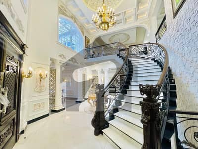 Brand New Furnished Designer 1.6 Kanal Mansion At DHA Round About Prime Location