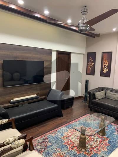 3Bed Drawing Dining Brand New Flat Available For Rent Near Shaheed e Millat Road With Lift Standby Generator Car Parking Gym Play Area And Mosque other Options Available more details on Call