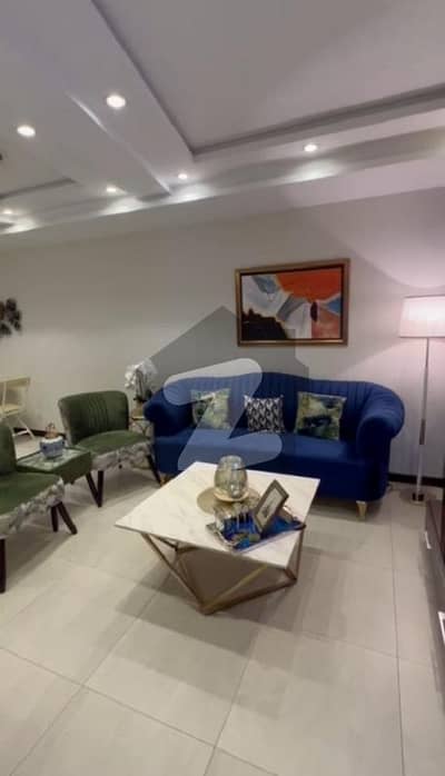 One Bed Furnished Apartment Available For Rent In Quaid Block Without Maintenance Bahria Town Lahore