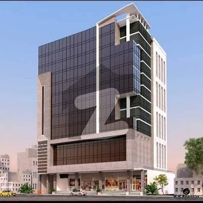 Office Available 664 Sq Feet Front Shaheed-E-Millat Facing 24/7 Office Tower