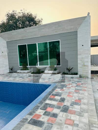 3 Kanal Lush Green Farmhouse For Sale AT HARBOUR SOCIETY Bedian Road Lahore.