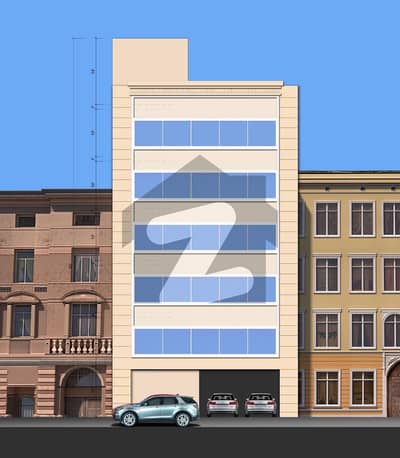 Newly Built Commercial Seven Storey Building Available For Rent In Johar Town