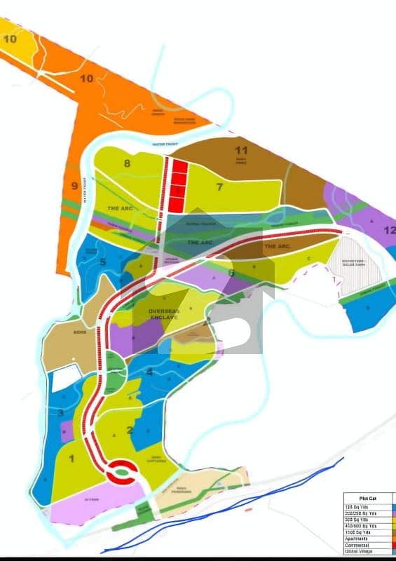 200 yards comercial DHA CITY INDUS HILLS
