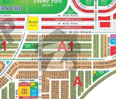 Prime Location 75 feet road On Ground Plot For Sale All Dues Paid Prime Location 75 feet road On Ground Plot For Sale All Dues Paid