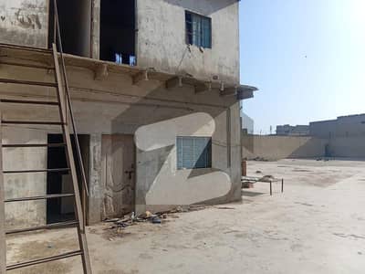 1 Acre Boundary Wall Warehouse for Rent on Main Hub River Road 23,000 Sq Ft Covered