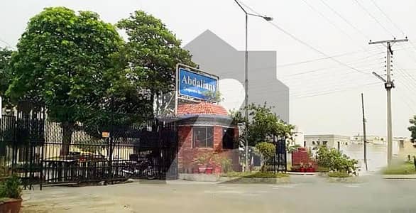 1.5 Kanal Commercial Plot For sale Abdalians Socity Block B Lahore