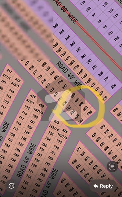5 Marla level plot in J Block park view