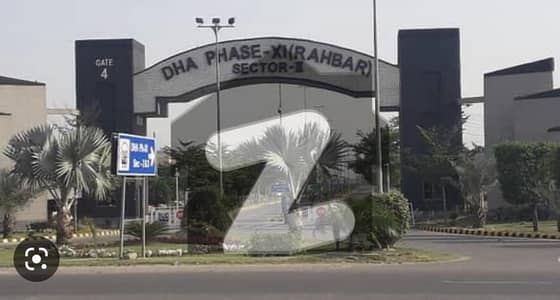 5 Marla good location plot J block DHA Rahbar