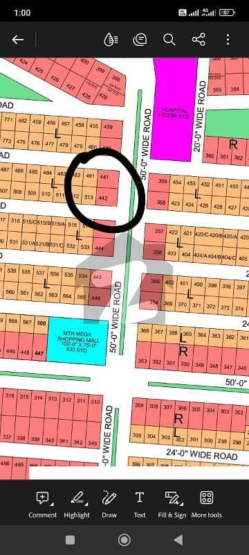 West Open Corner 120 SQ Yards West Open Corner 120 SQ Yards