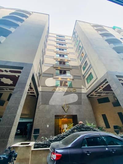 E-11/4 Apollo Tower 2 Bedroom Apartment For Sale In Family Building.