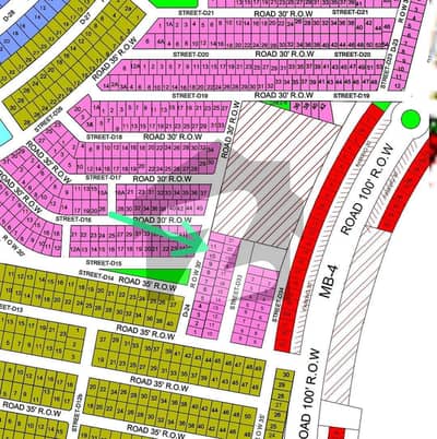 6.25 Marla plot Available For sale in D block SAt the prime location of Citi housing Jhelum