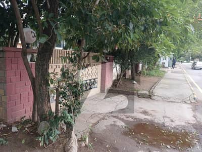 2.4 Kanal (Corner) Old Construction House For Sale On Begum Sarfaraz Road, G-6/4, Islamabad