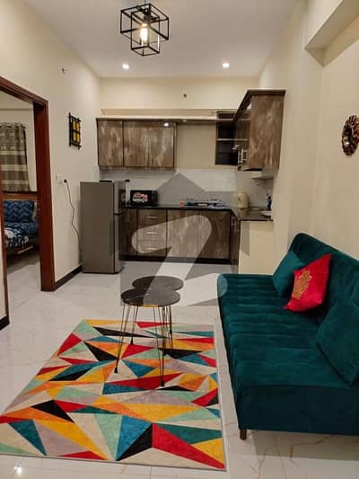 2 Bed Room With Attach Bath Lounge And Kitchen Furnish Apartment Available For Rent