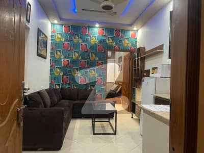 Fully Furnished Flat Available For Rent Near By Expo Canter Block H-3 Johar Town Lahore