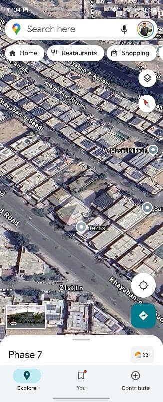 ڈی ایچ اے فیز 7 ڈی ایچ اے ڈیفینس,کراچی میں 1 کنال رہائشی پلاٹ 6.25 کروڑ میں برائے فروخت۔ ڈی ایچ اے فیز 7 ڈی ایچ اے ڈیفینس,کراچی میں 1 کنال رہائشی پلاٹ 6.25 کروڑ میں برائے فروخت۔