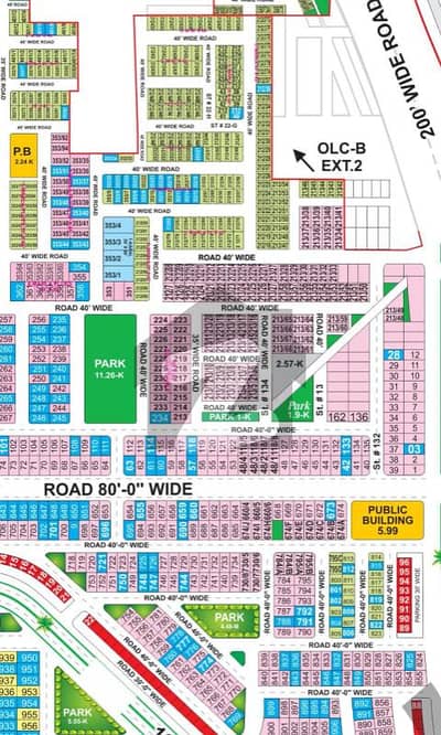 5 Marla Plot For Sale OLC-B Block Bahria Orchard
