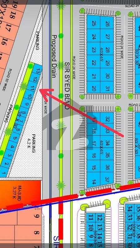 4 Marla Commercial Plot 10, Sir Syed Boulevard Street, Sector B. DHA 2. Islamabad 4 Marla Commercial Plot 10, Sir Syed Boulevard Street, Sector B. DHA 2. Islamabad