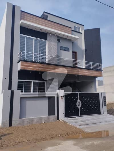 Corner Park 5 Marla Brand New House Prime Location Only One Option In Society