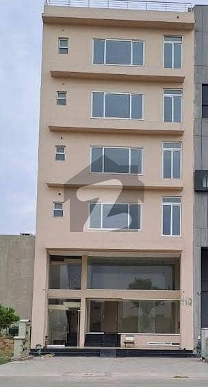 4 MARLA COMMERCIAL BUILDING AVAILABLE FOR RENT IN DHA PHASE 6 BACK OF MAIN BOULEVARD LAHORE.