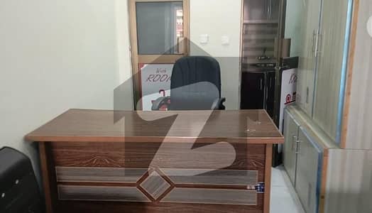 Furnished Office (Main Double Road) with Kitchen, washroom