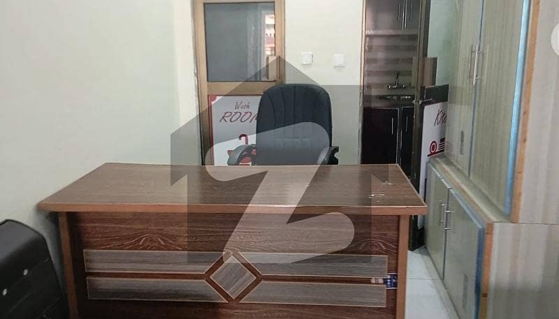 Furnished Office (Main Double Road) with Kitchen, washroom Furnished Office (Main Double Road) with Kitchen, washroom