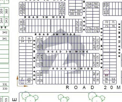 5 Marla North Open Plot,3C1
