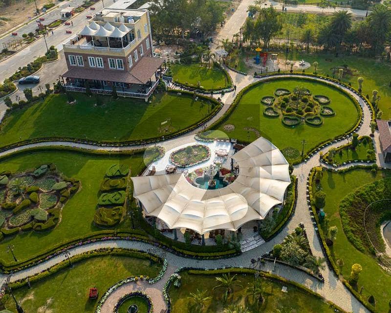 10 Marla Plot For Sale Palm City Main Firozpur Road