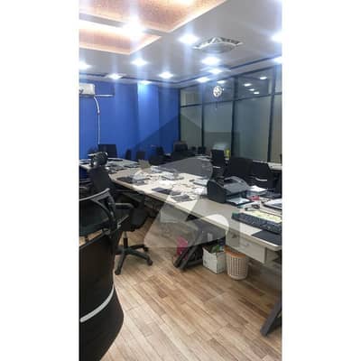 Ideal Semi Furnished Office For Sale At Main Boulevard Gulberg Ill
