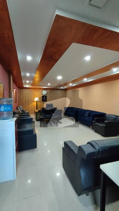 Beautiful Furnished Office Available For Rent In Bahria Town Phase 7
