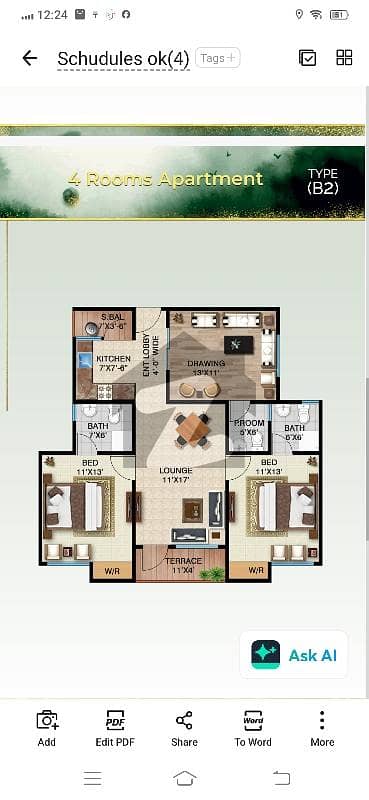 Greens Residencia 2 Bed DD Greens Residencia 2 Bed DD