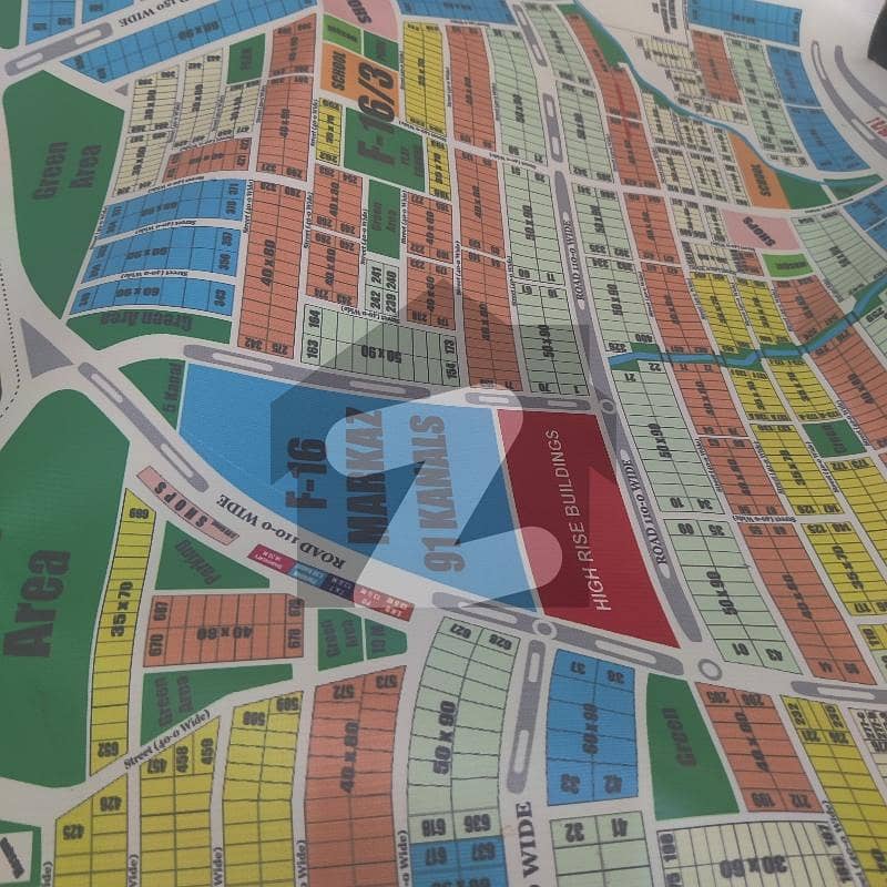 14 Marla Plot In F16/3 Sector Islamabad 14 Marla Plot In F16/3 Sector Islamabad