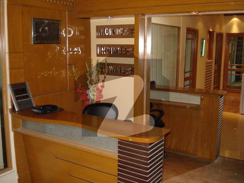 Furnished Office At Junction Of M. M. Alam Road Furnished Office At Junction Of M. M. Alam Road