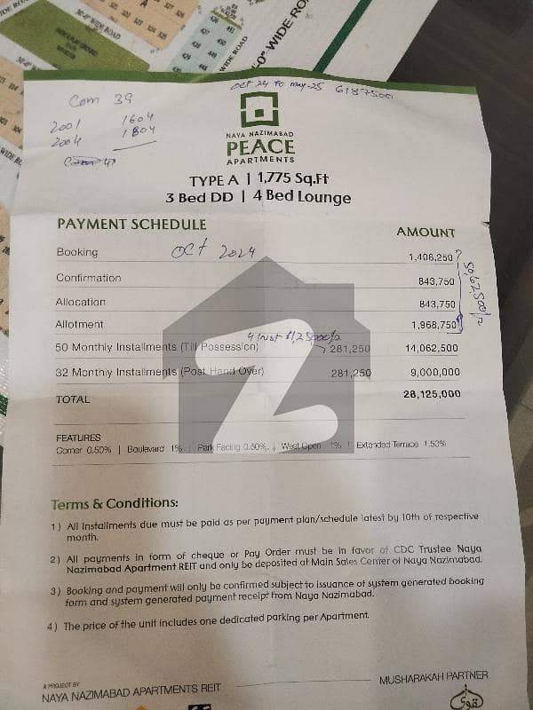 NAYA NAZIMABAD PEACE APARTMENT NAYA NAZIMABAD PEACE APARTMENT