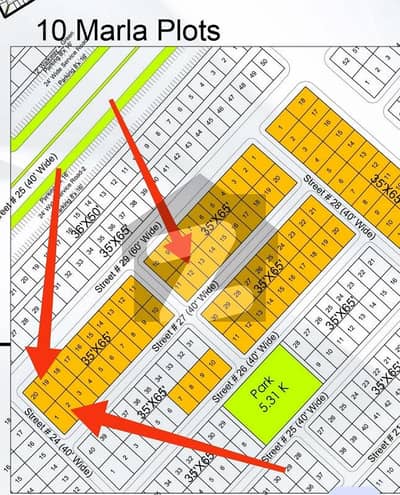Plot No 19. Street 29. Sector B. . DHA 4. River View North