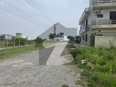 8 Marla Plot With Back Open And 3rd To Double Road Ideal Location Access And Approach For Sale