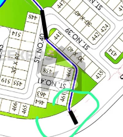 5 marla corner plot with extra land(not paid)