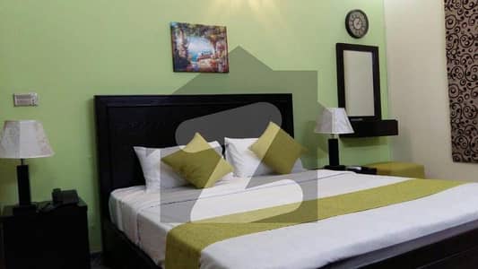 E-11/1 Fechs Society 10 Bed Room With Attach Bath Fully Furnished Triple Storey Available For Rent.