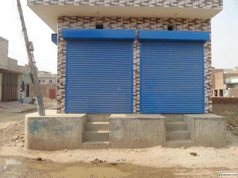 Double Story Brand new Beautiful Furnished Corner Commercial Building For Sale at Shah Din Road, Okara