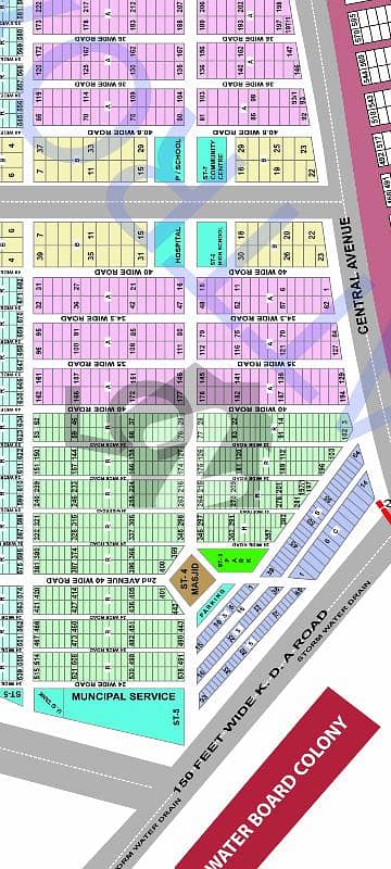400 Sq Yd Plot Sale In Block 3 Saadi Garden Scheme 33 Karachi (60 Feet Road)