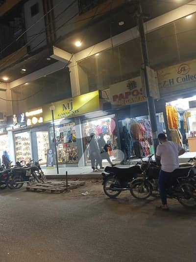 پاپوش نگر نارتھ ناظم آباد,کراچی میں 1 مرلہ دکان 2.3 کروڑ میں برائے فروخت۔