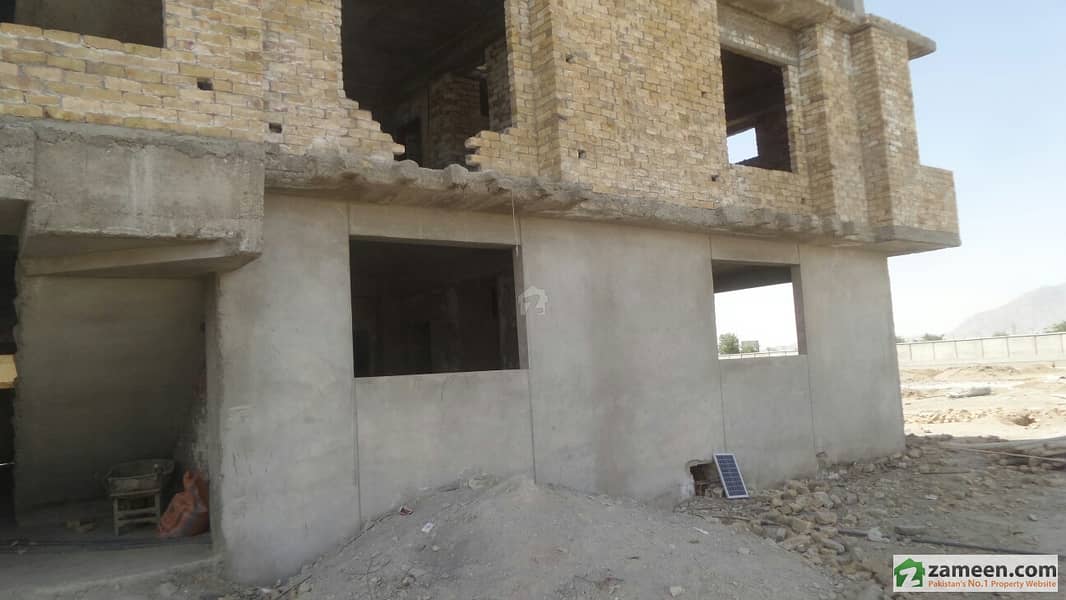 Under Construction Flat For Sale At Gushan-E-Rehman