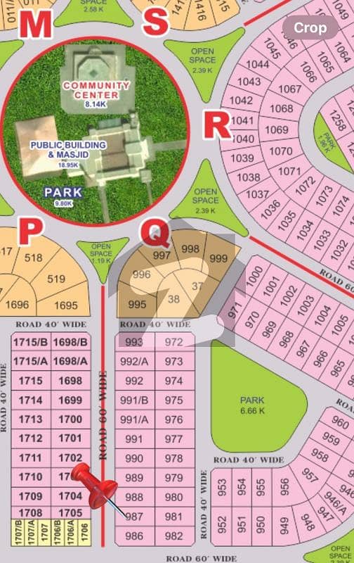 1 Kanal Next To Corner House Available For Sale 1 Kanal Next To Corner House Available For Sale