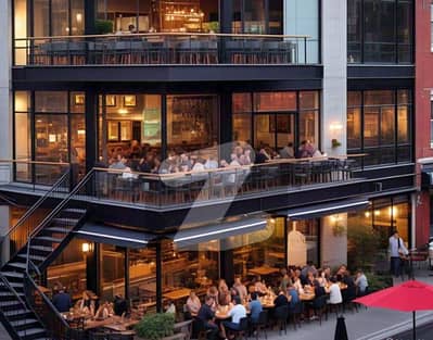 F-6 Main Road 2000 Sqft Running Restaurant for Rent Lift Parking