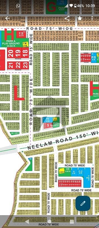 ON 150ft Neelum Structure Road Plot For Sale Good Location Reasonable Price Possession Soon ON 150ft Neelum Structure Road Plot For Sale Good Location Reasonable Price Possession Soon