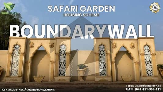 5Marla Plot Available For Sale In Safari Garden Housing Scheme Lahore