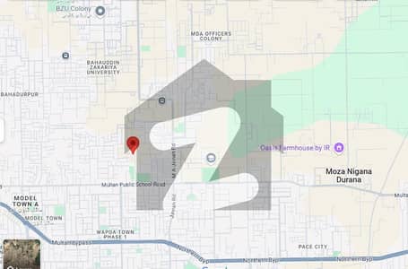 15 Marla Plot For Sale Near BZU Back Gate