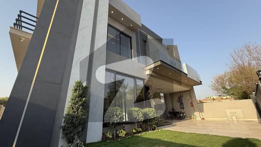 Brand New Kanal Amber Wood Manor Designer House For Sale