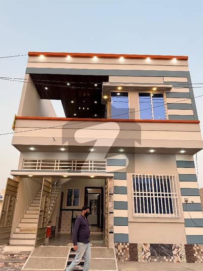30 Feet Road Facing Most Reasonable Chance Deal 120 Square Yards West Open Ground Plus 2 Rooms Storey Leased House