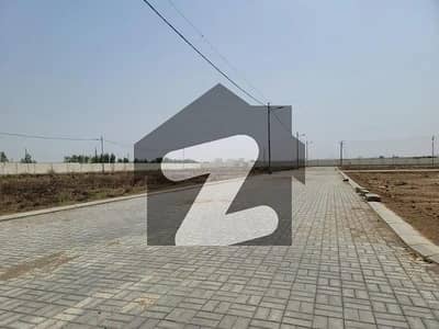 Ideally Located Corner Residential Plot Of 476 Square Yards Is Available For Sale In Karachi