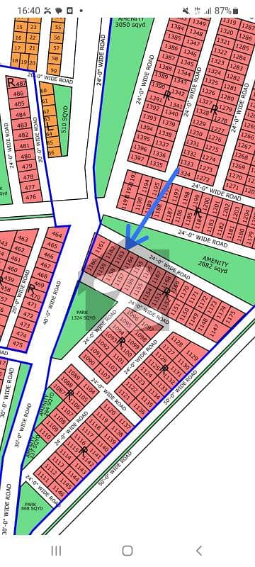 PLOT IN R-1163 Sq. Yard, NTR-Gold Block